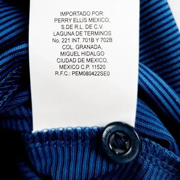 Callaway Golf Polo Opti-Dri Mens XXL Shirt Blue Black Striped 3-Button New Tags - Picture 9 of 12